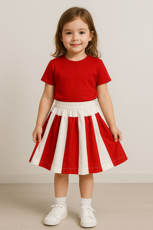 Coremark Girls’ School Uniform – Custom Color Cotton-Polyester